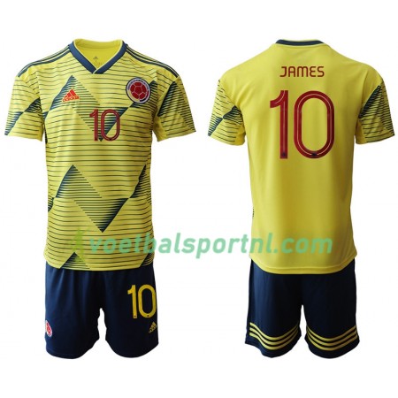 Colombia JAMES 10 Kind Thuis Tenue Copa América 2019